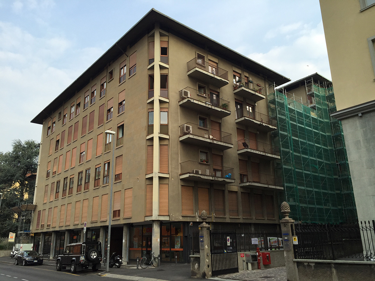 Bergamo – Via Garibaldi – Manutenzione e risanamento facciate